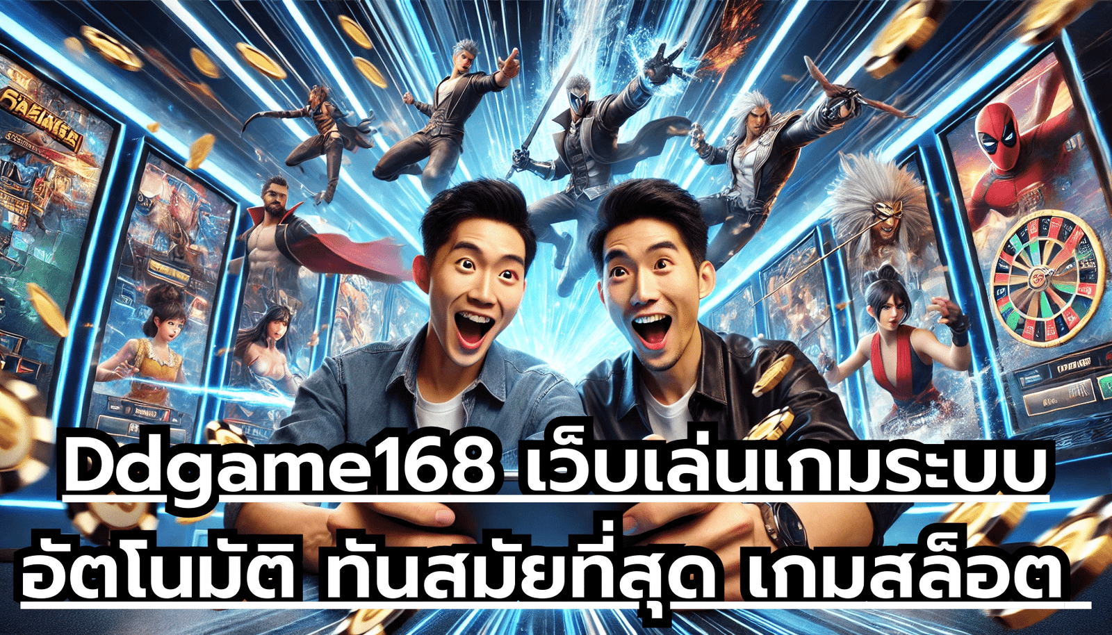Ddgame168 เว็บเล่นเกมระบบอัตโนมัติ ทันสมัยที่สุด เกมสล็อต เล่นตรงไม่ผ่านเอเย่นต์ จ่ายเต็มไม่กั๊ก